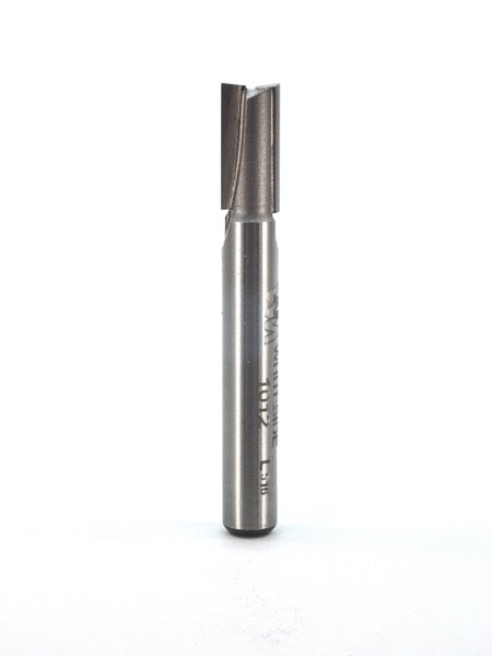 Whiteside 1012 Straight Router Bit 1/4" Cutting Diameter 1/2" Cut Length 1/4" Shank 2 Flute