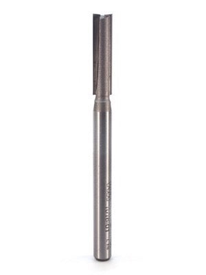 Whiteside 1016-01 Straight Router Bit 1/4" Cutting Diameter 1" Cut Length 1/4" Shank 2 Flute