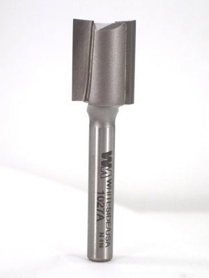 Whiteside 1027A Straight Router Bit 19/32" "Cutting Diameter 3/4" Cut Length 1/4" Shank 2 Flute