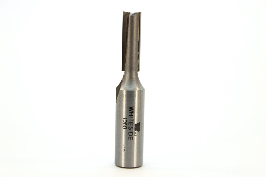 Whiteside 1060 Straight Router Bit 5/16" Cutting Diameter 1" Cut Length 1/2" Shank 2 Flute