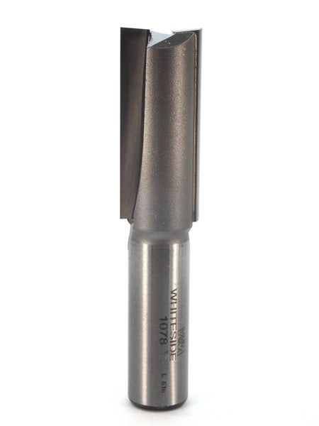 Whiteside 1078 Straight Router Bit 5/8" Cutting Diameter 1-1/2" Cut Length 1/2" Shank 2 Flute