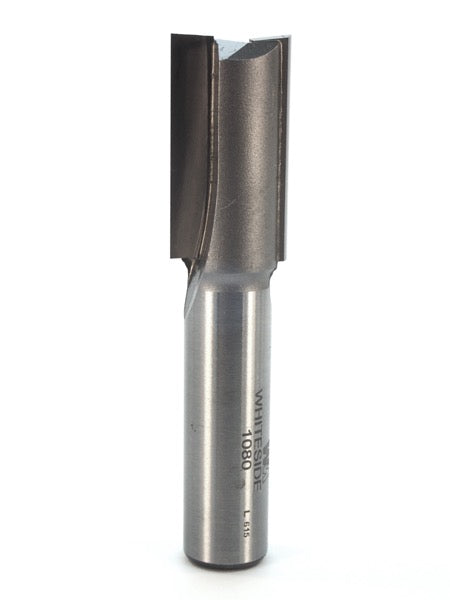 Whiteside 1080 Straight Router Bit 21/32" Cutting Diameter 1-1/4" Cut Length 1/2" Shank 2 Flute