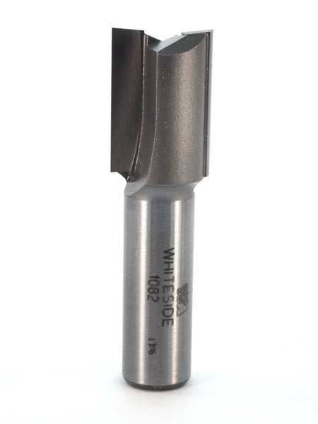 Whiteside 1082 Straight Router Bit 11/16" Cutting Diameter 1" Cut Length 1/2" Shank 2 Flute