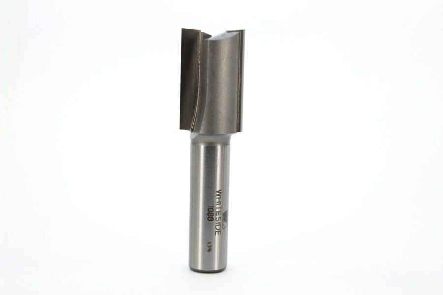 Whiteside 1088 Straight Router Bit 25/32" Cutting Diameter 1-1/4" Cut Length 1/2" Shank 2 Flute