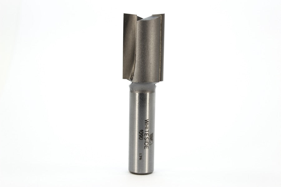 Whiteside 1090 Straight Router Bit 13/16" Cutting Diameter 1-1/4" Cut Length 1/2" Shank 2 Flute