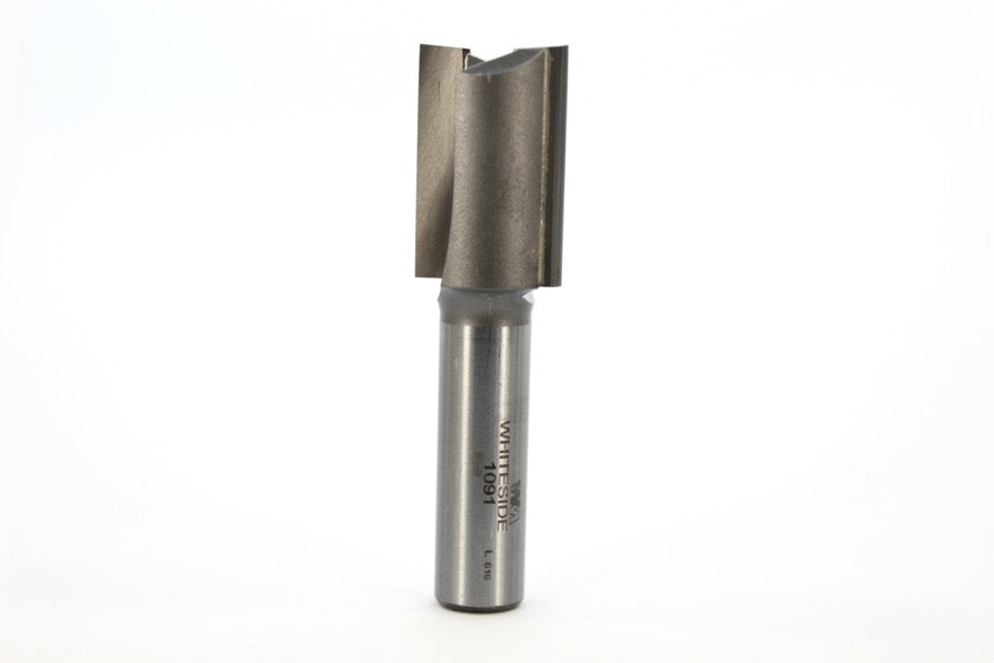 Whiteside 1091 Straight Router Bit 7/8" Cutting Diameter 1-1/4" Cut Length 1/2" Shank 2 Flute