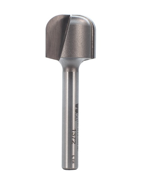 Whiteside 1372 Bowl & Tray Router Bit 1/4" Radius 3/4" Cutting Diameter 5/8" Cut Length 1/4" Shank 2 Flute