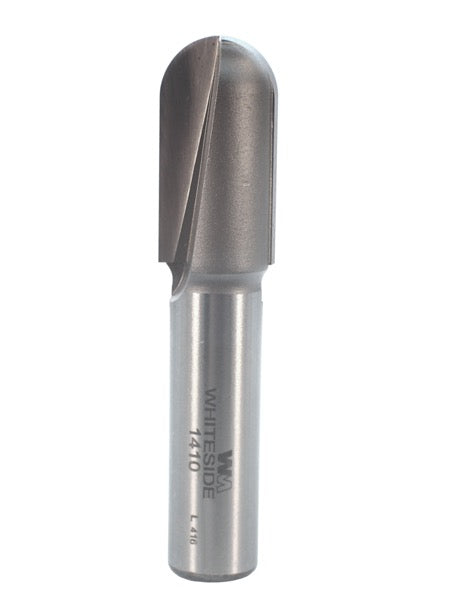 Whiteside 1410 Round Nose Router Bit 5/16" Radius 5/8" Cutting Diameter 1-1/4" Cut Length 1/2" Shank 2 Flute