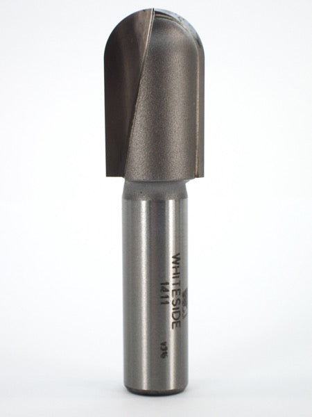 Whiteside 1411 Round Nose Router Bit 3/8" Radius 3/4" Cutting Diameter 1-1/4" Cut Length 1/2" Shank 2 Flute