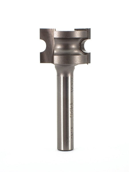 Whiteside 1425 Half Round Router Bit 3/32" Radius 1/2" Cut Length 1/4" Shank 2 Flute
