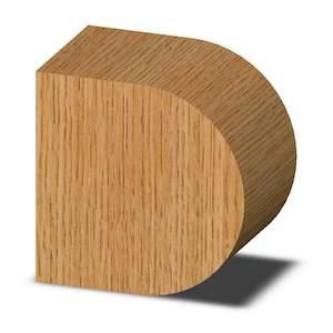 Whiteside 1436 Half Round Router Bit 3/4" Radius 1-7/8" Cut Length 1/2" Shank 2 Flute