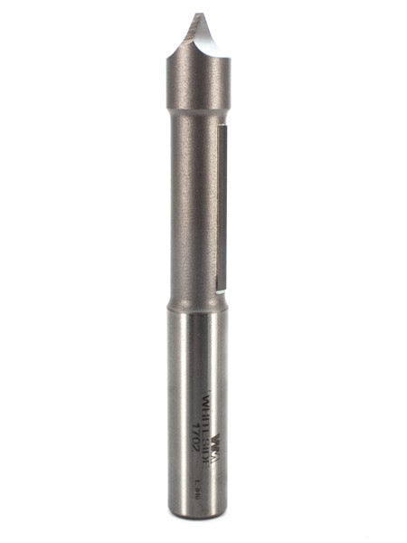 Whiteside 1702 Pilot Point Plunge Panel Router Bit 1/2" Cutting Diameter 1-1/4" Cut Length 1/2" Shank 1 Flute