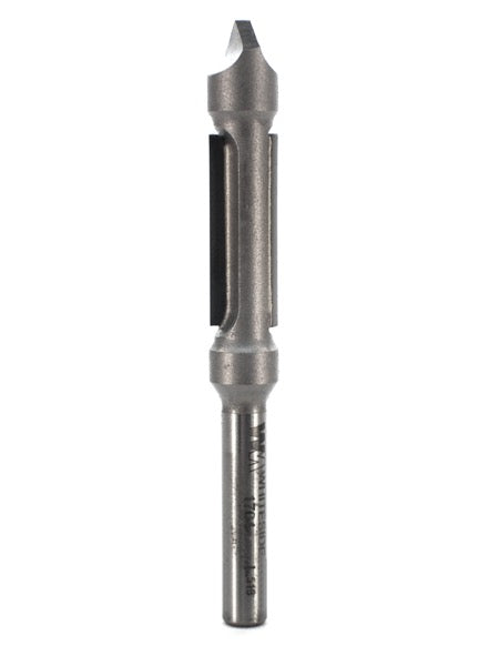 Whiteside 1704 Pilot Point Plunge Panel Router Bit 3/8" Cutting Diameter 1" Cut Length 1/4" Shank 2 Flute