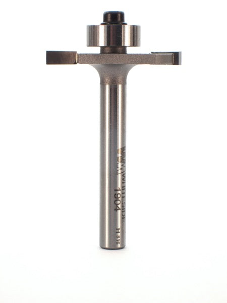 Whiteside 1904 Rabbeting, Biscuit Joining & Slotting Router Bit 1-1/4" Large Diameter 3/8" Cutting Diameter 1/8" Cut Length 1/4" Shank 2 Flute