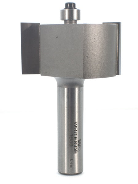 Whiteside 1959 Rabbet Router Bit 1-7/8" Large Diameter 3/4" Cutting Diameter 1" Cut Length 2 Flute 1/2" Shank