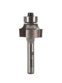 Whiteside 2000D Roundover Router Bit 5/32" Radius 13/16" Large Diameter 1/2" Cut Length 1/4" Shank 2 Flute