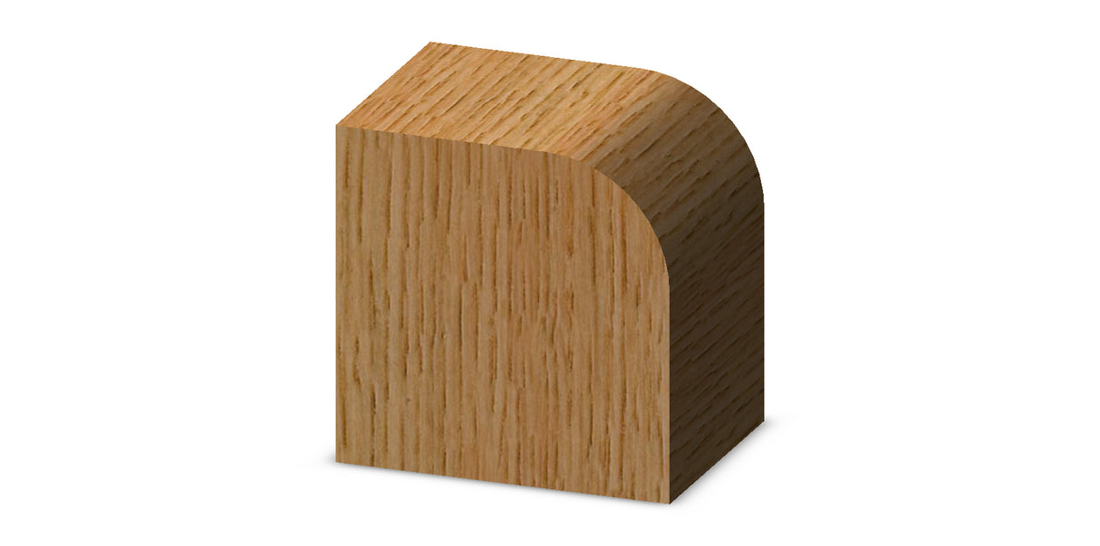 Whiteside 2008 Roundover Router Bit 3/8" Radius 1-1/4" Large Diameter 5/8" Cut Length 1/2" Shank 2 Flute