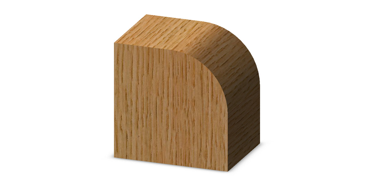 Whiteside 2009 Roundover Router Bit 1/2" Radius 1-1/2" Large Diameter 3/4" Cut Length 1/2" Shank 2 Flute