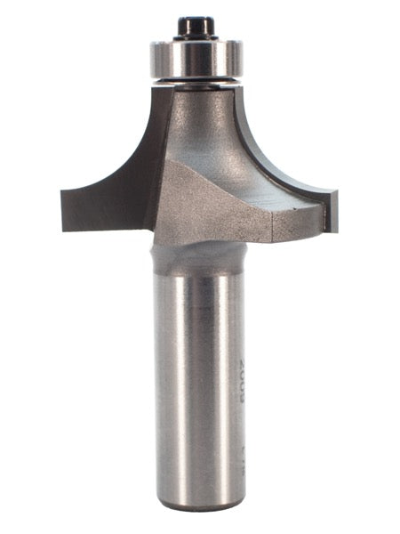 Whiteside 2009 Roundover Router Bit 1/2" Radius 1-1/2" Large Diameter 3/4" Cut Length 1/2" Shank 2 Flute