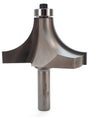 Whiteside 2014 Roundover Router Bit 1-1/4" Radius 3/1/4" Large Diameter 1-3/4" Cut Length 1/2" Shank 2 Flute