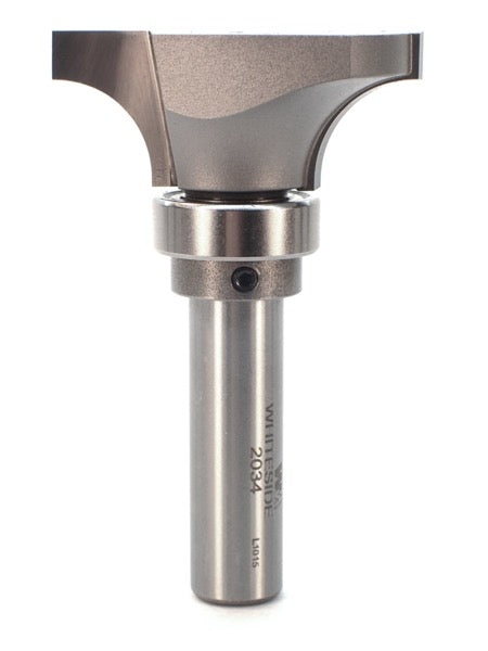 Whiteside 2034 Rounding Under Router Bit 1/2" Radius w/B5 Bearing 1/2" Shank 2 Flute