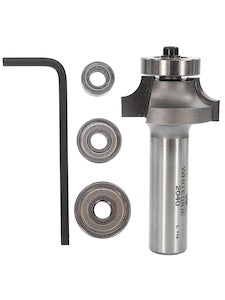 Whiteside 2040B Multi-Beading Router Bit Sets 1/4" Radius 1-1/4" Large Diameter 1/2" Cut Length 1/2" Shank 2 Flute