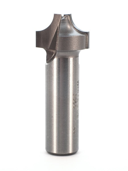 Whiteside 2055 Point Plunge Roundover Router Bit 1/4" Radius 3/4" Large Diameter 1/4" Small Diameter 1/2" Shank 2 Flute