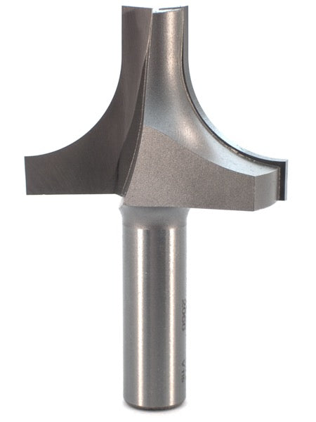Whiteside 2066 Point Plunge Roundover Router Bit 3/4" Radius 2" Large Diameter 1/2" Small Diameter 1/2" Shank 2 Flute