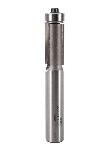 Whiteside 2405 Flush Trim Router Bit 1/2" Cutting Diameter 1" Cut Length 1/2" Shank 2 Flute