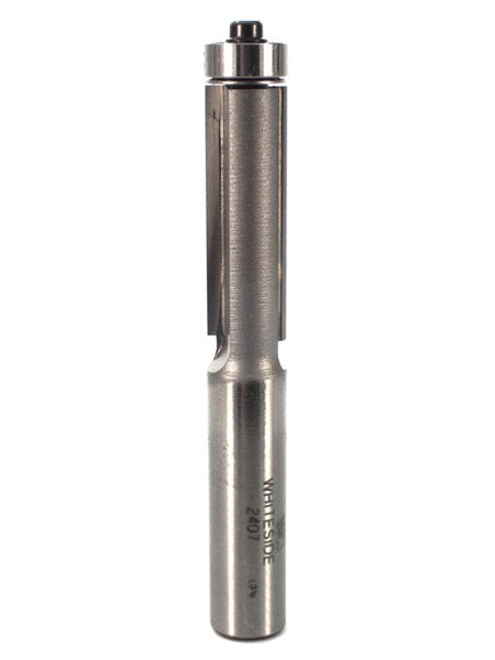 Whiteside 2407 Flush Trim Router Bit 1/2" Cutting Diameter 1-1/2" Cut Length 1/2" Shank 2 Flute