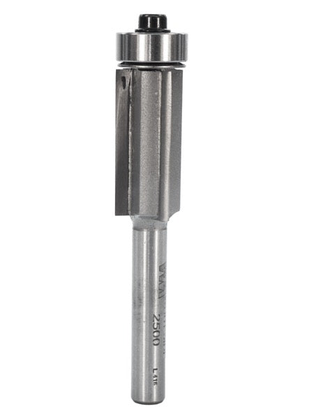 Whiteside 2500 Flush Trim Router Bit 1/2" Cutting Diameter 1" Cut Length 1/4" Shank 3 Flute