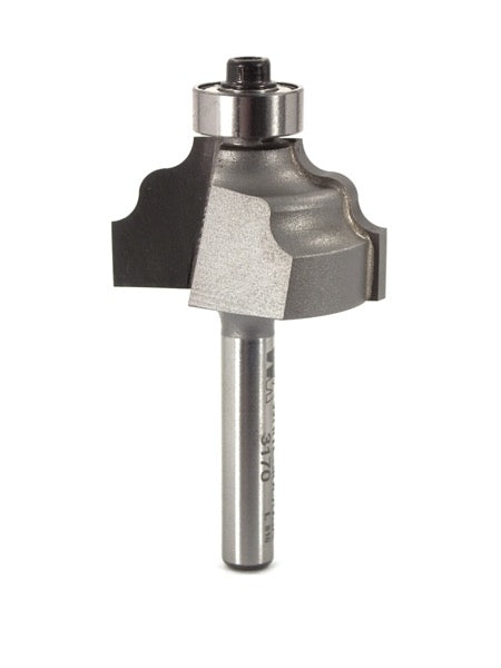 Whiteside 3170 Wavy Edge Router Bit 1/8" Radius 1-1/4" Large Diameter 3/4" Cut Length 1/4" Shank 2 Flute