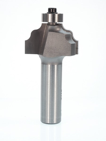 Whiteside 3172 Wavy Edge Router Bit 1/8" Radius 1-1/4" Large Diameter 3/4" Cut Length 1/2" Shank 2 Flute