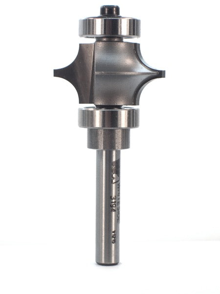 Whiteside 3194 Full Bead Router Bit 1/4" Radius 1-1/8" Large Diameter 5/8" Cut Length 1/4" Shank 2 Flute