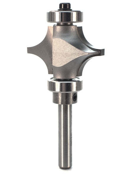 Whiteside 3196 Full Bead Router Bit 3/8" Radius 1-3/8" Large Diameter 7/8" Cut Length 1/4" Shank 2 Flute