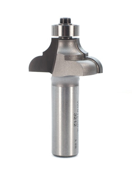 Whiteside 3212 Cove & Bead Router Bit 1/4" Radius 1-5/16" Large Diameter 5/8" Cut Length 1/2" Shank 2 Flute