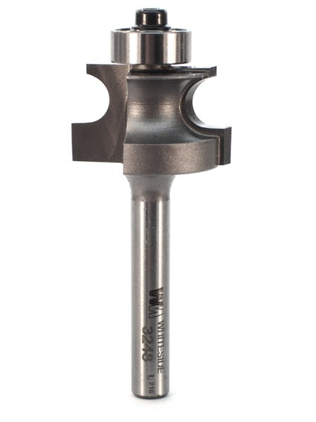 Whiteside 3248 Edge Beading Router Bit 5/16" Bead Diameter 5/8" Cut Length 1/4" Shank 2 Flute
