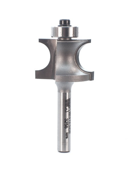 Whiteside 3256 Edge Beading Router Bit 1/2" Bead Diameter 3/4" Cut Length 1/4" Shank 2 Flute