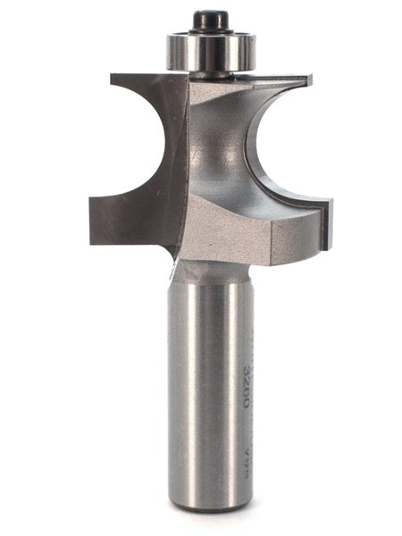 Whiteside 3260 Edge Beading Router Bit 5/8" Bead Diameter 1" Cut Length 1/2" Shank 2 Flute