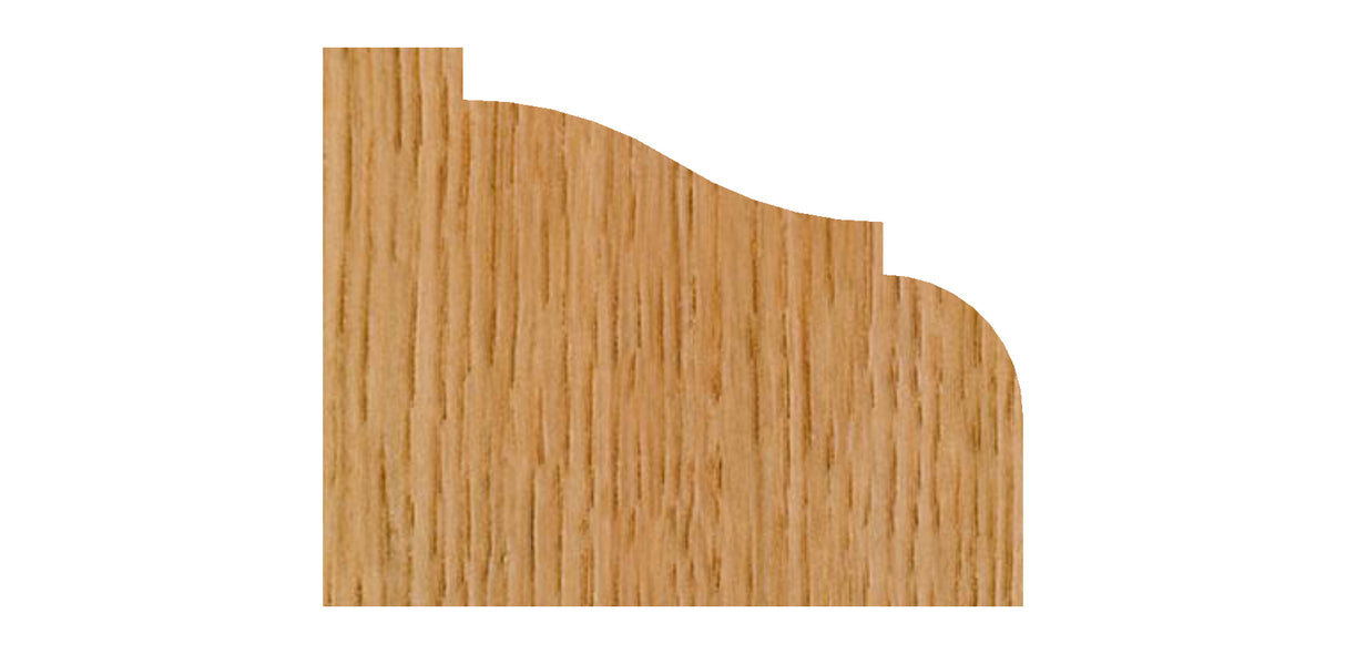 Whiteside 3298 Classical Ogee Table Edge Router Bit 1" Profile Width 2-1/2" Large Diameter 3/4" Cut Length 1/2" Shank 2 Flute