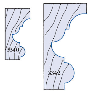 Whiteside 3342 Classic Multi-Form Router Bit Large 1/2" shank 2 Flute