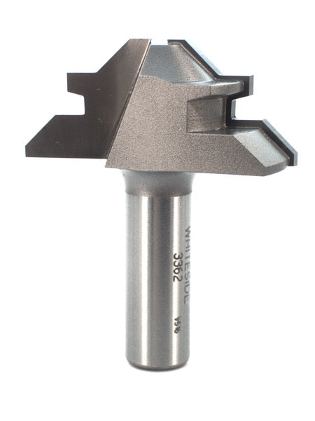 Whiteside 3362 45 Degree Lock Miter Router Bit Small 1/2" Shank 2 Flute