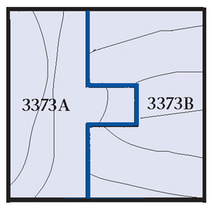 Whiteside 3373 Straight Tongue & Groove Router Bit Set 1/2" Shank 2 Flute