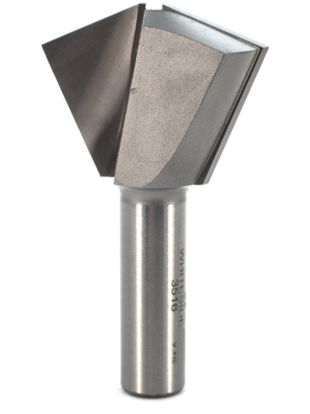 Whiteside 3516 Multi Side Birdsmouth Router Bit 1-5/8" Large Diameter 16 Sides 1/2" Shank 2 Flute