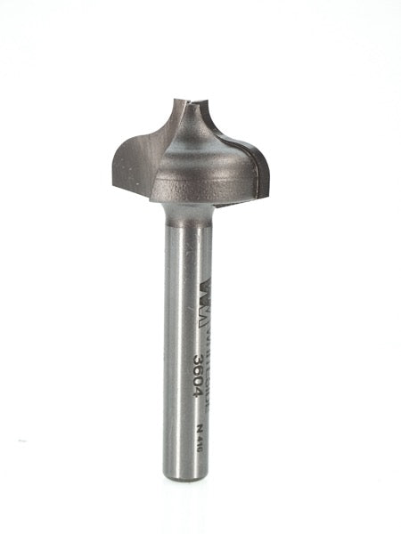 Whiteside 3604 Plunge Ogee Router Bit 3/16" Radius 3/16" Small Diameter 7/8" Large Diameter 1/2" Cut Length 2 Flute 1/4" Shank