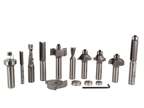 Whiteside 410 Ten Essential Router Bits Set