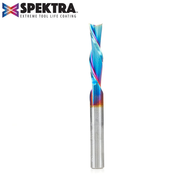 Amana 46415-K Spektra Spiral Down-Cut 1/4" x 1" x 1/4" Shank