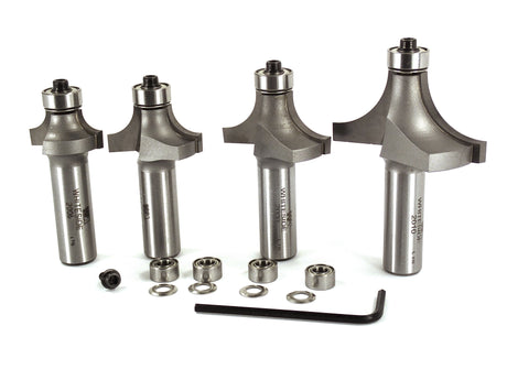 Whiteside 501 Roundover and Beading Router Bit Set 1/2" Shank