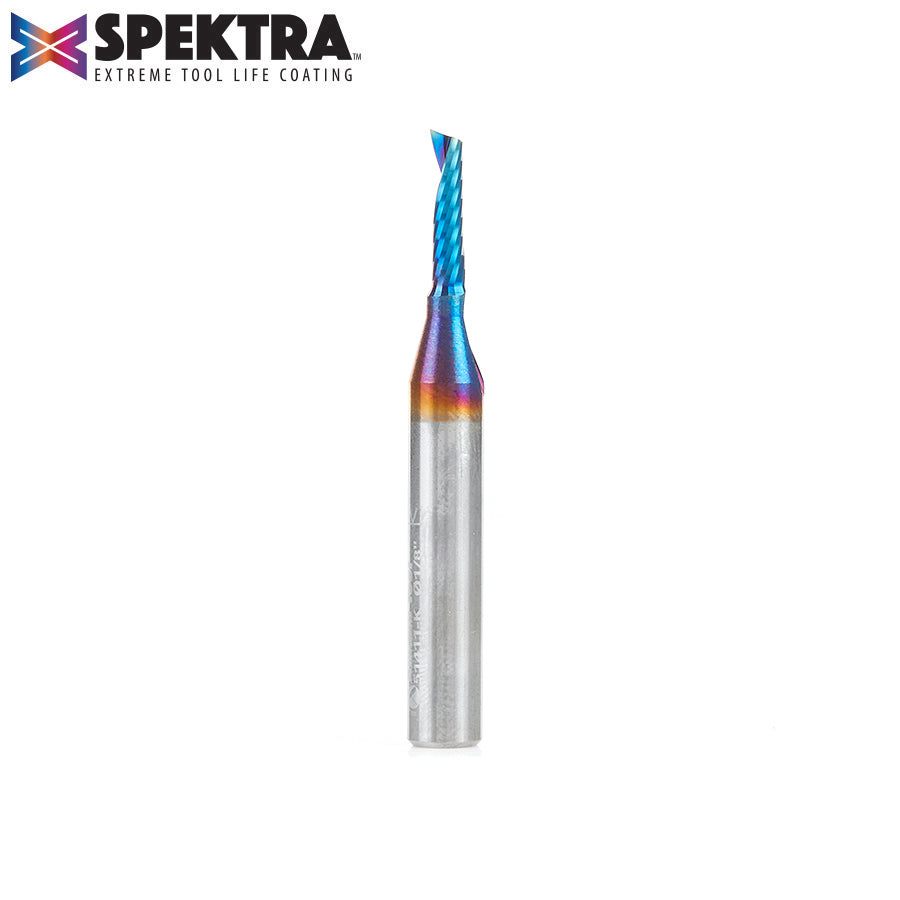 Amana 51411-K Spektra O-Flute For Plastics 1/8" x 1/2" x 1/4" Shank