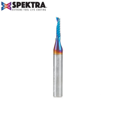 Amana 51411-K Spektra O-Flute For Plastics 1/8" x 1/2" x 1/4" Shank